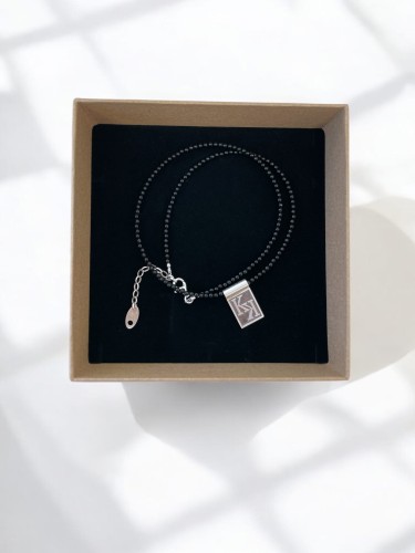 Srebrna personalizowana zawieszka