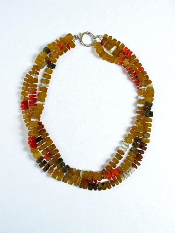 ANJAR-naszyjnik-bursztyn-koralowiec-turkus-srebro