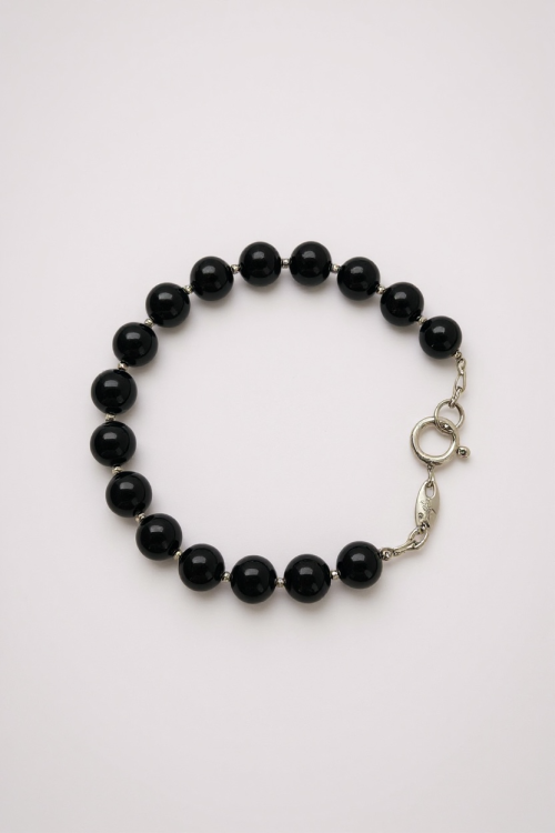 ANJAR-bransoletka-onyks-srebro