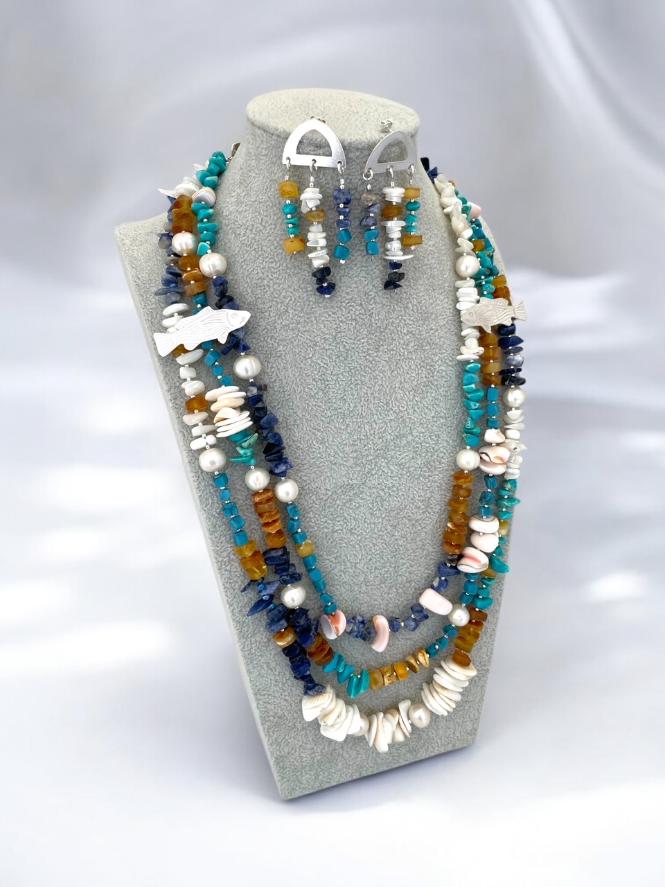 Wakacyjny komplet biżuterii